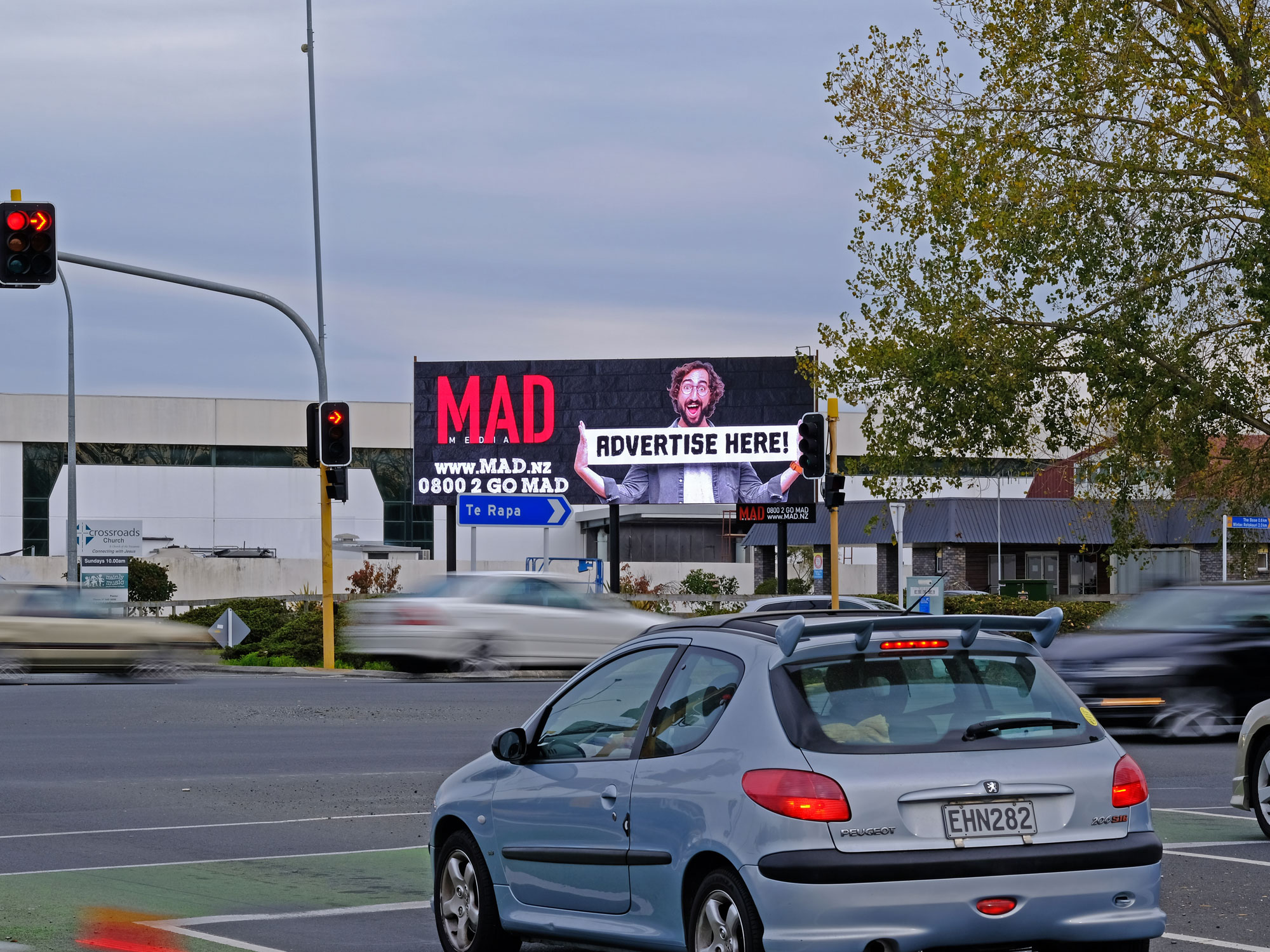 MAD's Pukete Digital Billboard
