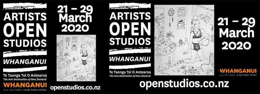 Liardet Board Creative. Artists open studios, Whanganui. openstudios.co.nz