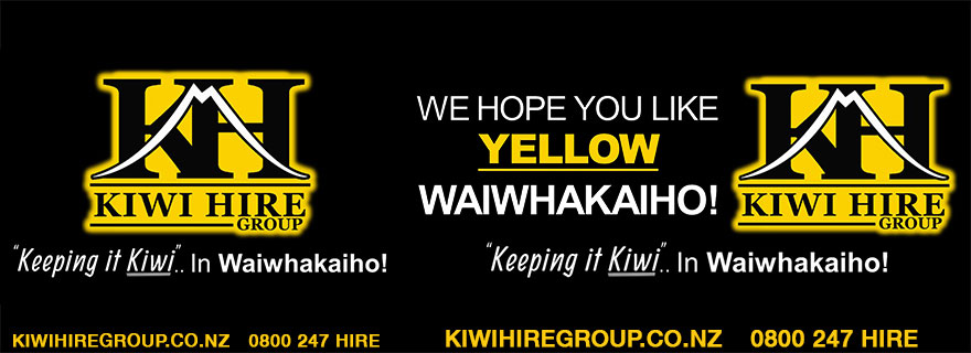 Liardet Board creative. Kiwi Hire Group, Keeping it Kiwi in Waiwhakaiho. kiwihiregroup.co.nz. 0800 247 HIRE